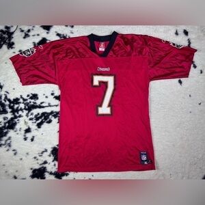 NFL Men’s Red Tampa Bay Buccaneers Jeff Garcia Jersey Size XL